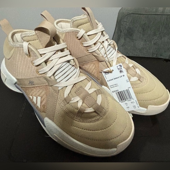 Adidas NWT  Exhibit Select CP Mid Shoes in "Beige". - Picture 7 of 7